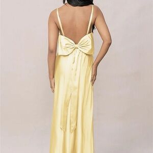 Revelry Steph Satin Bridesmaid Dress